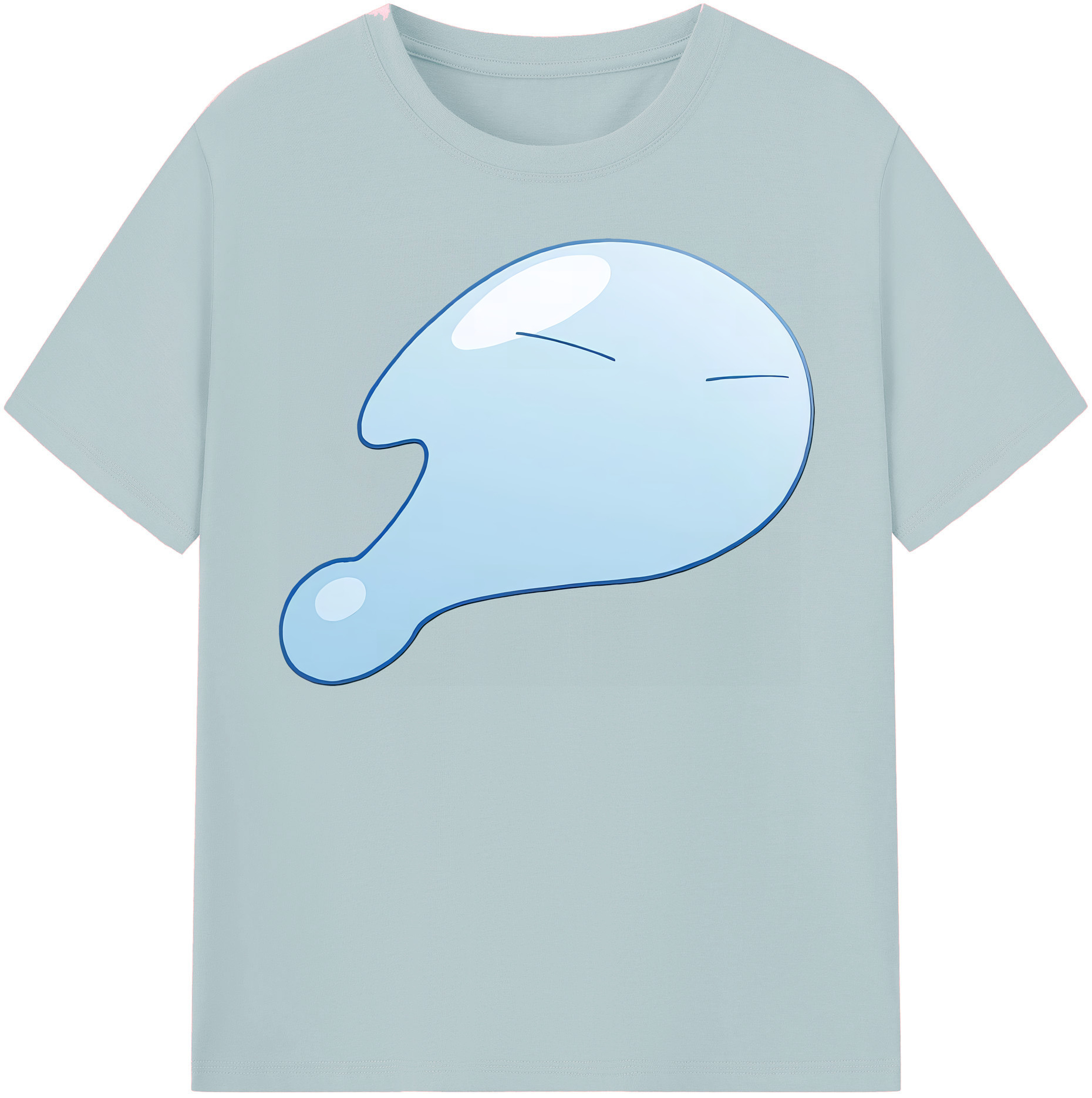 （画像用） 転スラ Regarding Reincarnated to Slime 綿100％半袖Tシャツ（フロントプリント）
